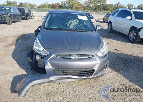 2015 Hyundai Accent Gls из США, поврежденный, VIN KMHCT4AE7FU866703